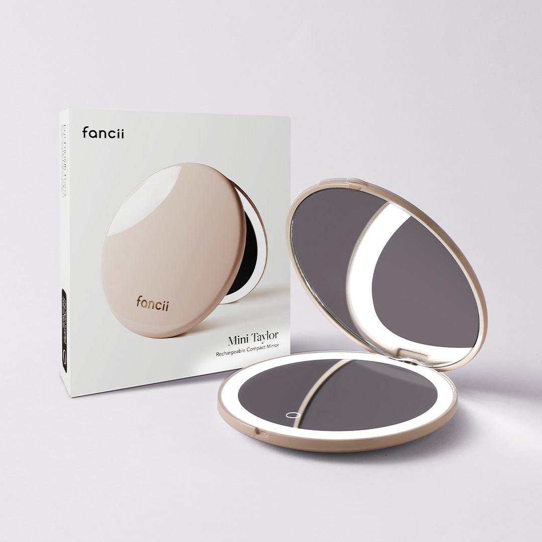 Mini Taylor LED Compact Mirror