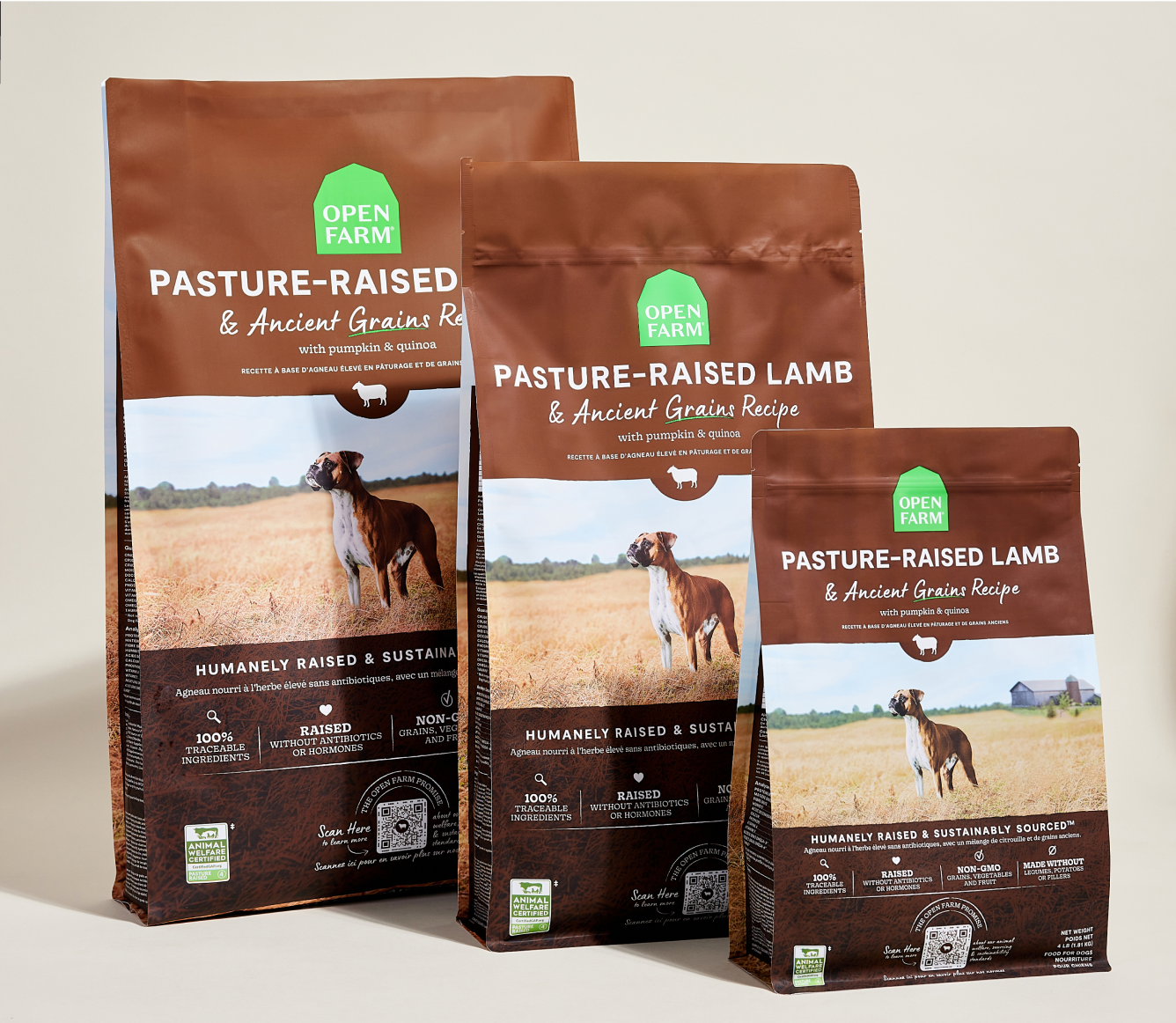 Pasture-Raised Lamb & Ancient Grains Dog Kibble