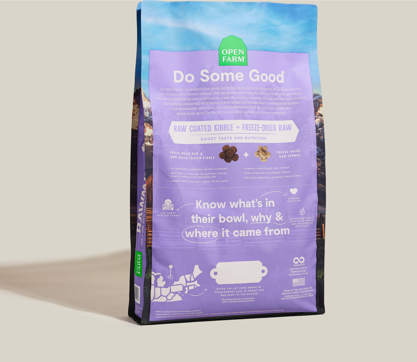 RawMix Large Breed Grain-Free Dog Kibble