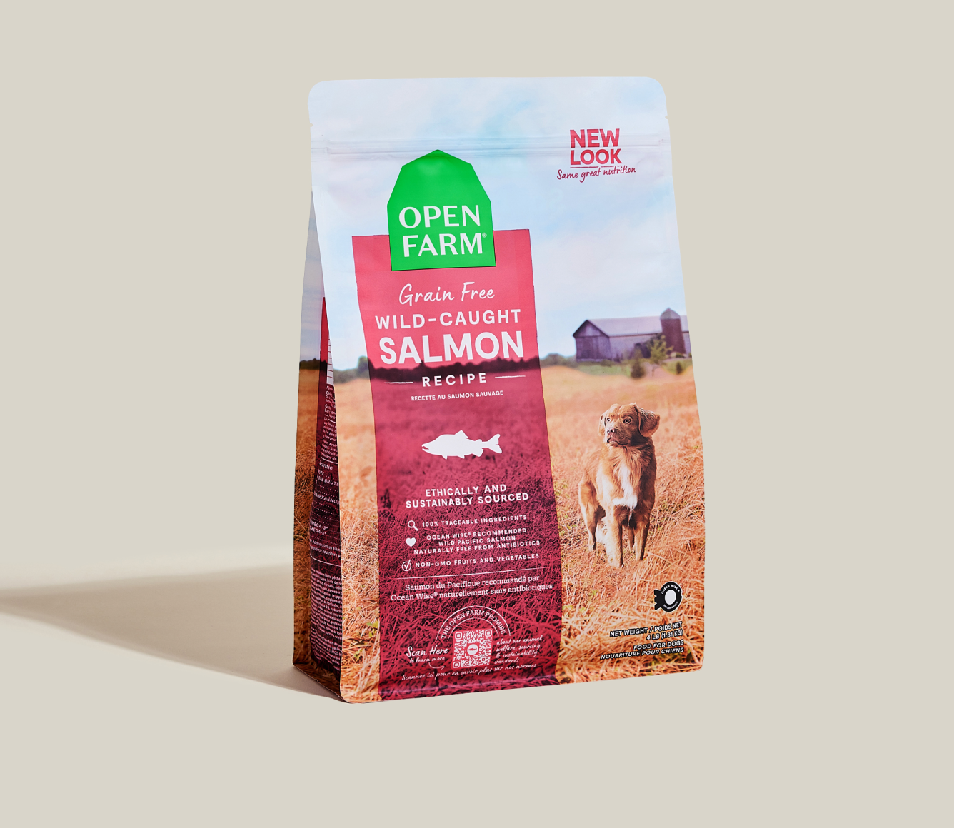 Wild-Caught Salmon Grain-Free Dog Kibble