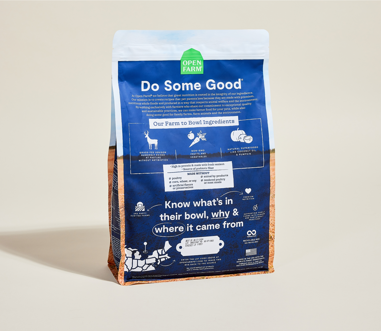 New Zealand Venison Grain-Free Dog Kibble