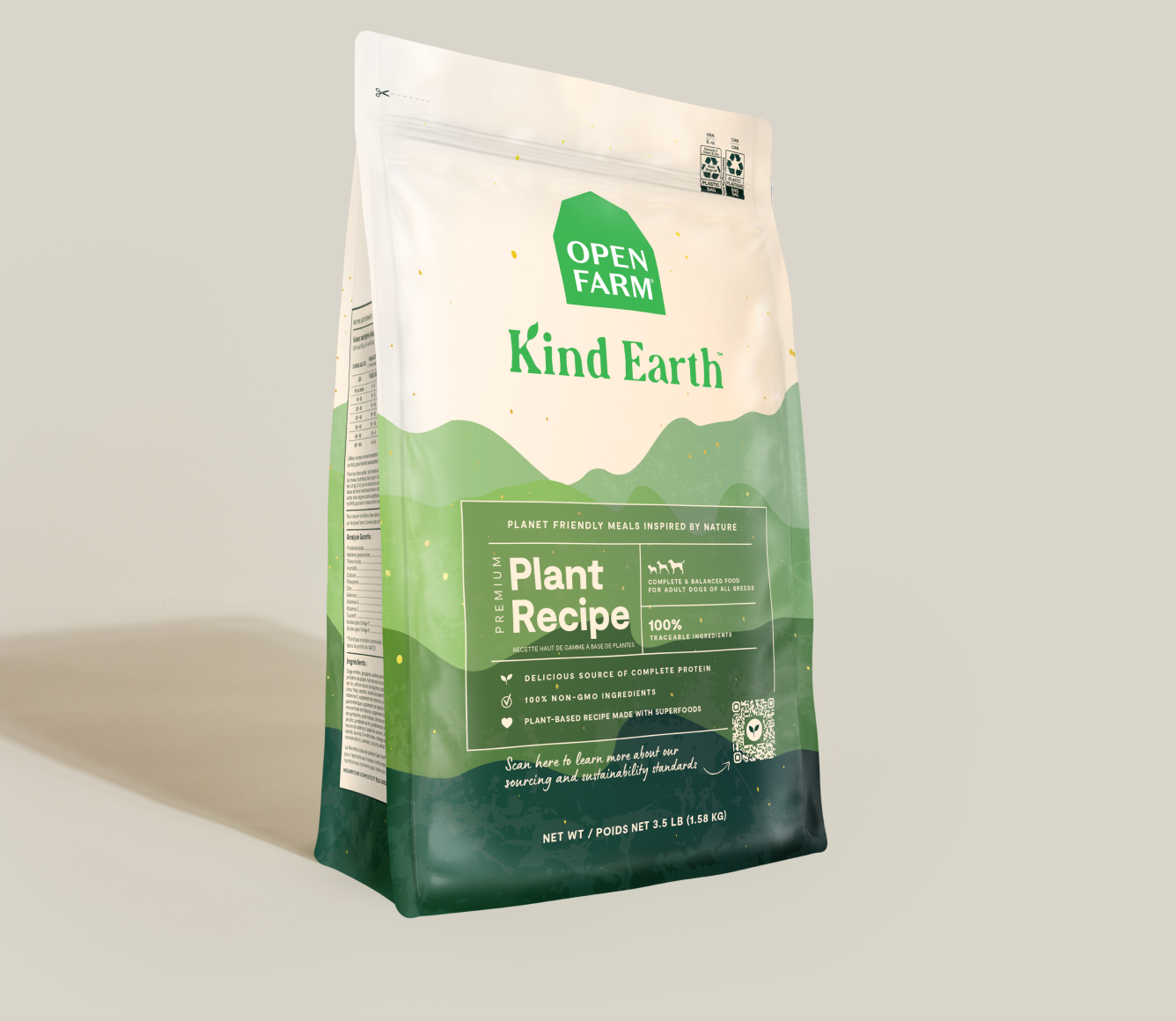 Kind Earth Plant-Based Dog Kibble