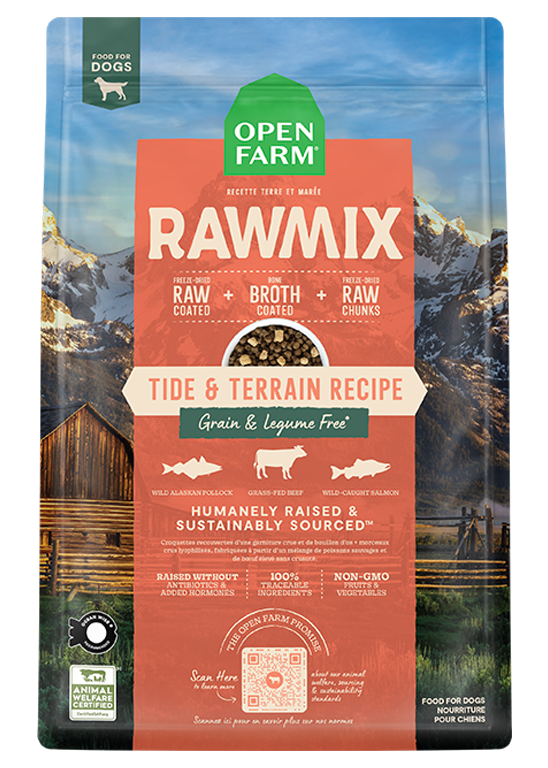 RawMix Tide & Terrain Grain-Free Dog Kibble